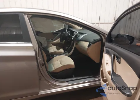 2013 Hyundai Elantra Gls from USA, damaged, VIN 5NPDH4AE4DH348548